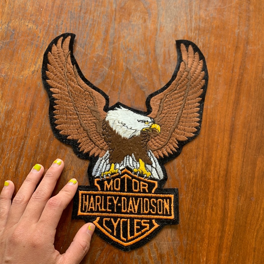 Big Harley Davidson Patch